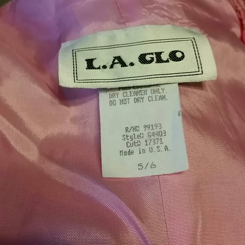 L.a. glow size 5-6 prom dress - Picture 3 of 3